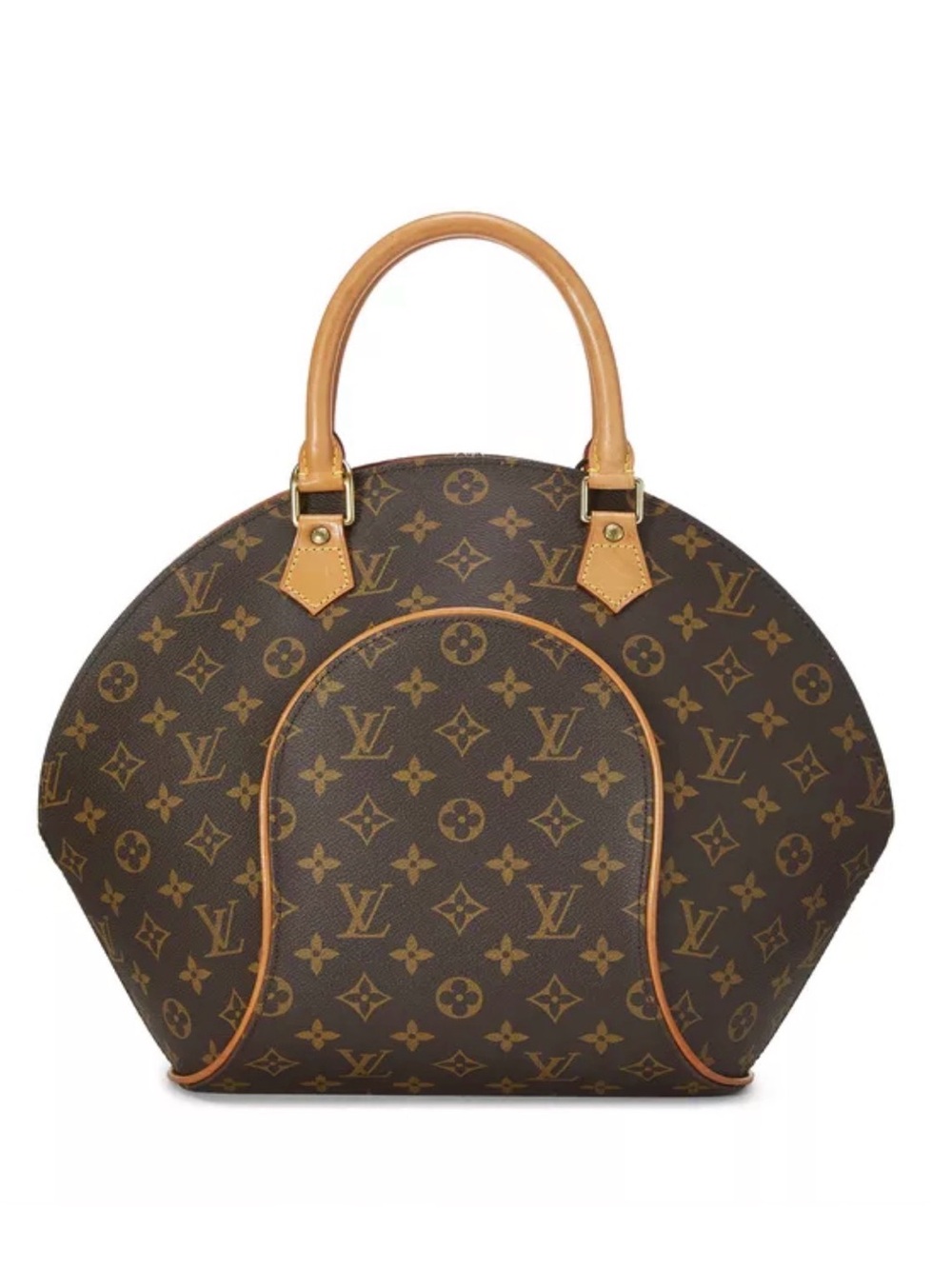 Louis Vuitton Monogram Dome Satchel in Brown and Tan